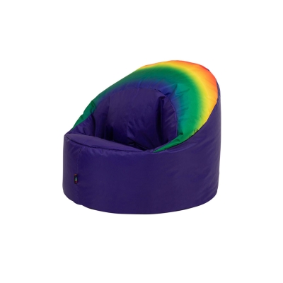 Rainbow beanbag